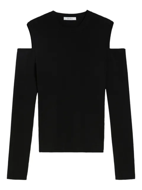 Max Mara crepe-texture sweater 