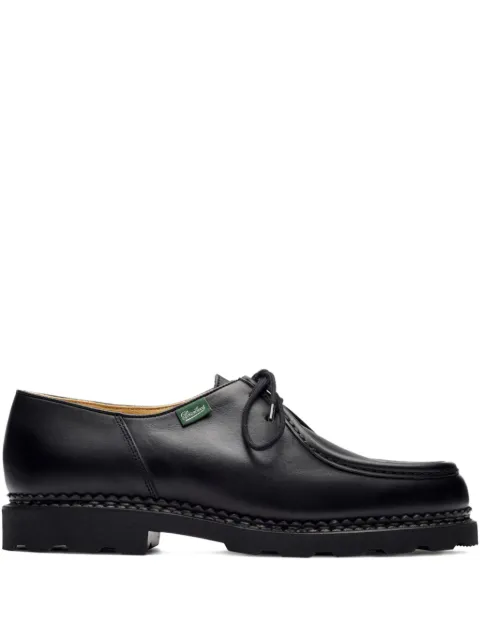 Paraboot leather lace-up loafers