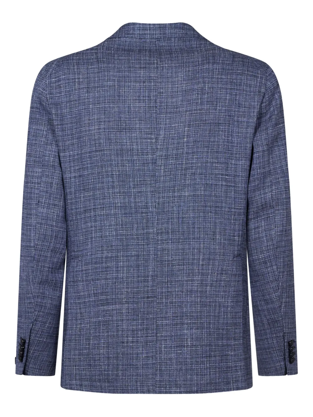 Tagliatore notched-lapel checked blazer Blauw