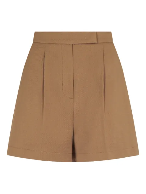 Max Mara pleated tailored shorts