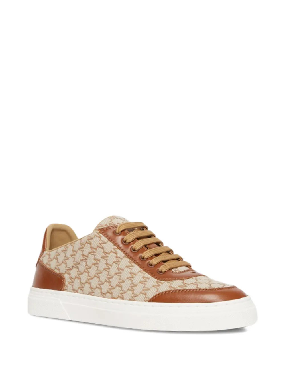 Max Mara monogram panel sneakers VISONE