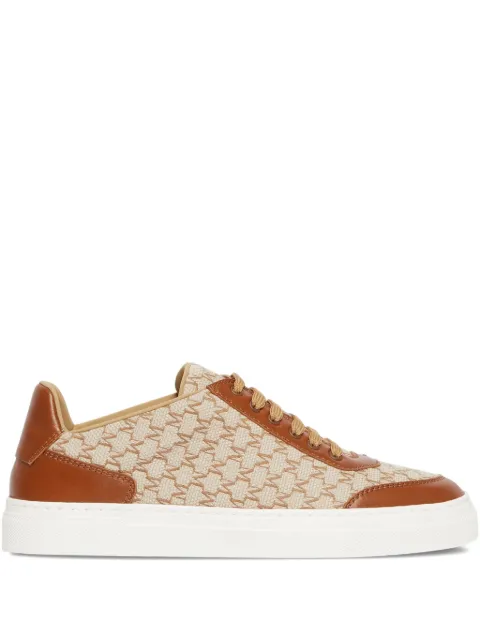 Max Mara monogram panel sneakers