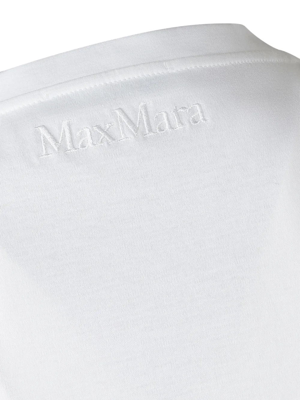 Max Mara Katoenen T-shirt Wit