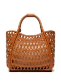 Max Mara cut-out design tote bag - Brown