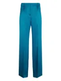 Alberta Ferretti satin pants - Blue