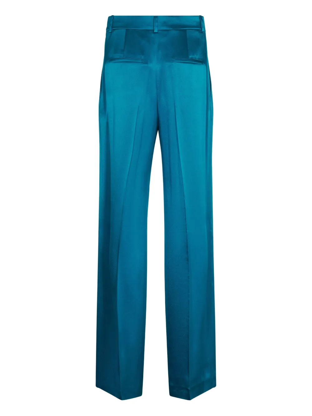 Alberta Ferretti Satijnen broek - Blauw