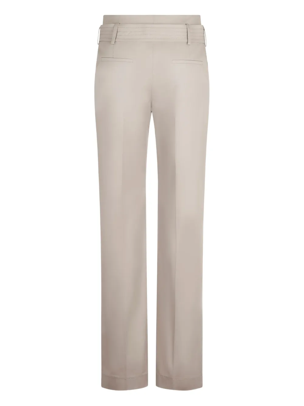 Alberta Ferretti Pantalon met ceintuur - Beige