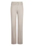 Alberta Ferretti belted tailored trousers - Neutrals