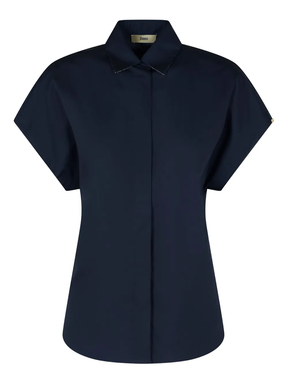 collared short-sleeve shirt