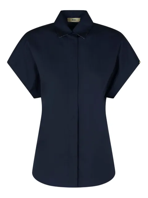 Herno collared short-sleeve shirt