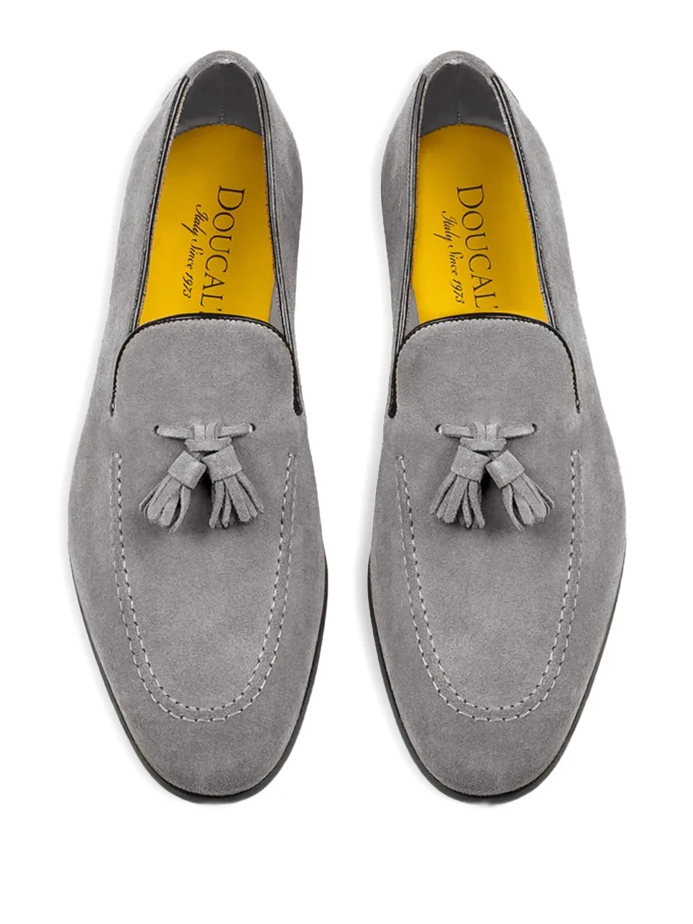 Doucal's tassel loafers Grey