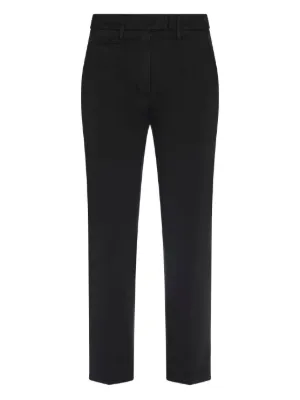 パンツ DONDUP Women Straight Pants DP066 RSE036D PTD DD BLACK Women's Pants | Dondup