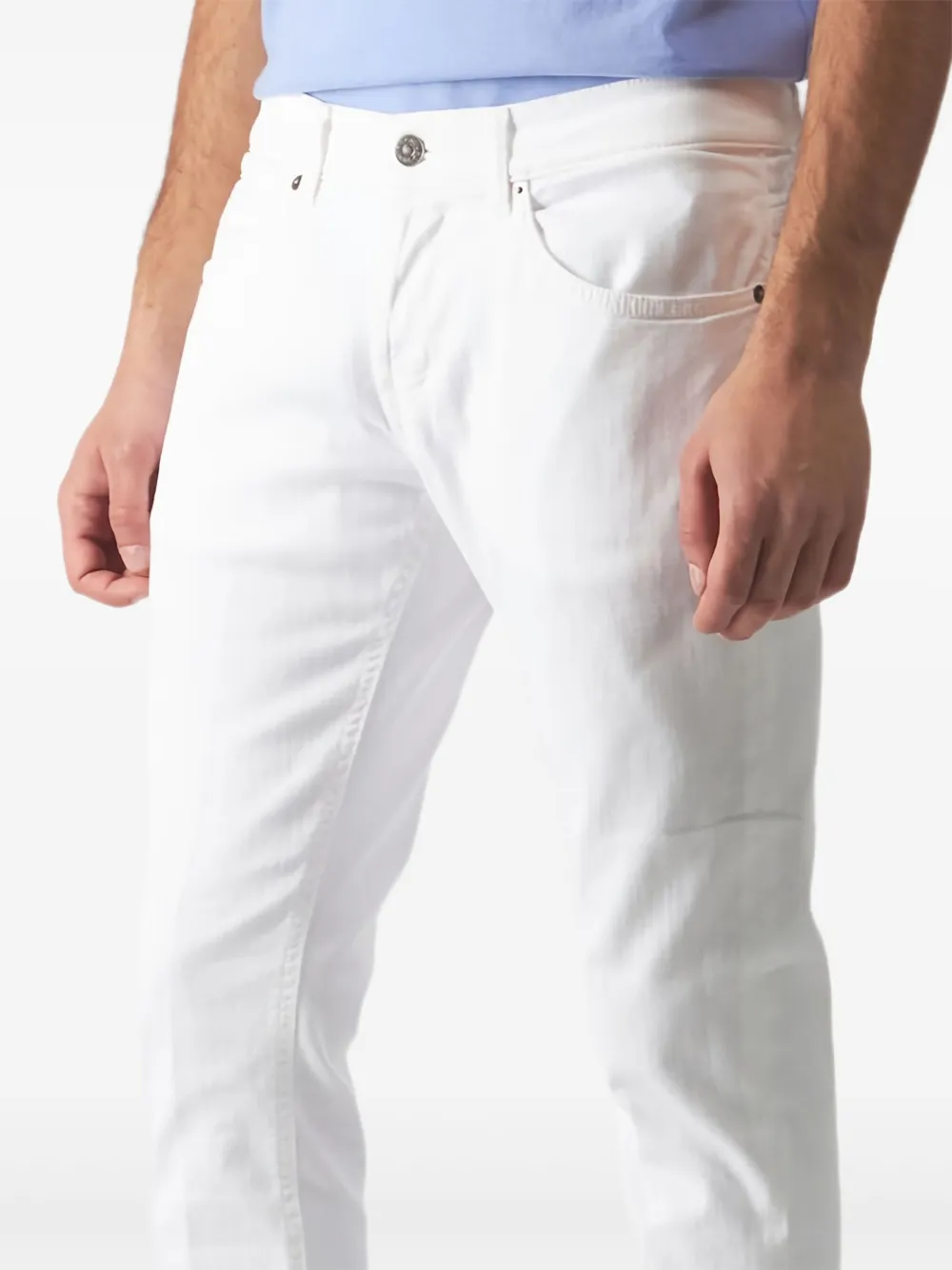 DONDUP Jeans met vijf zakken - Wit
