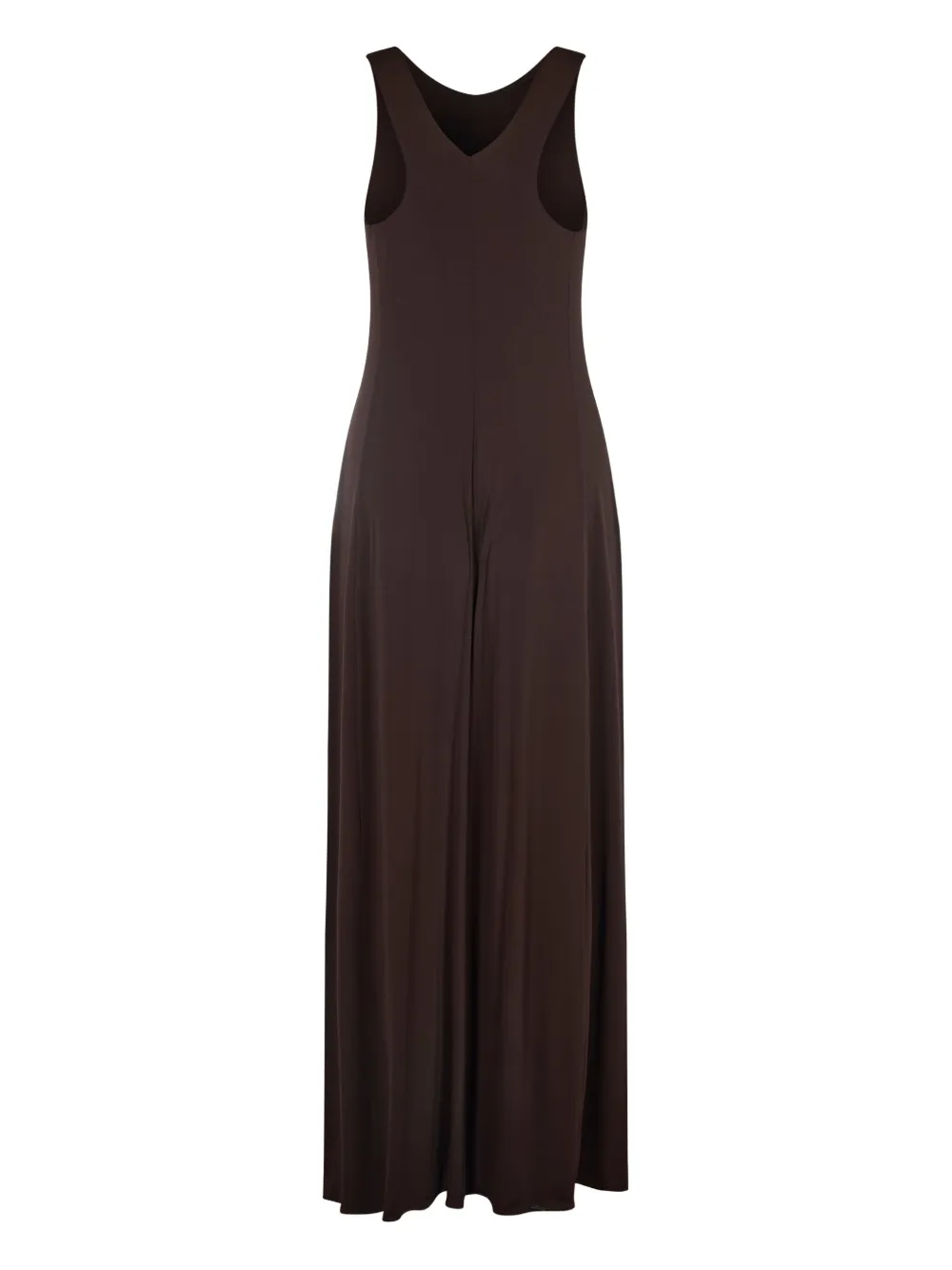Max Mara Mouwloze jurk - Bruin