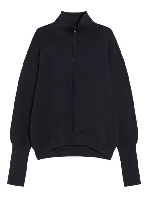 Max Mara zip-up high-neck jacket