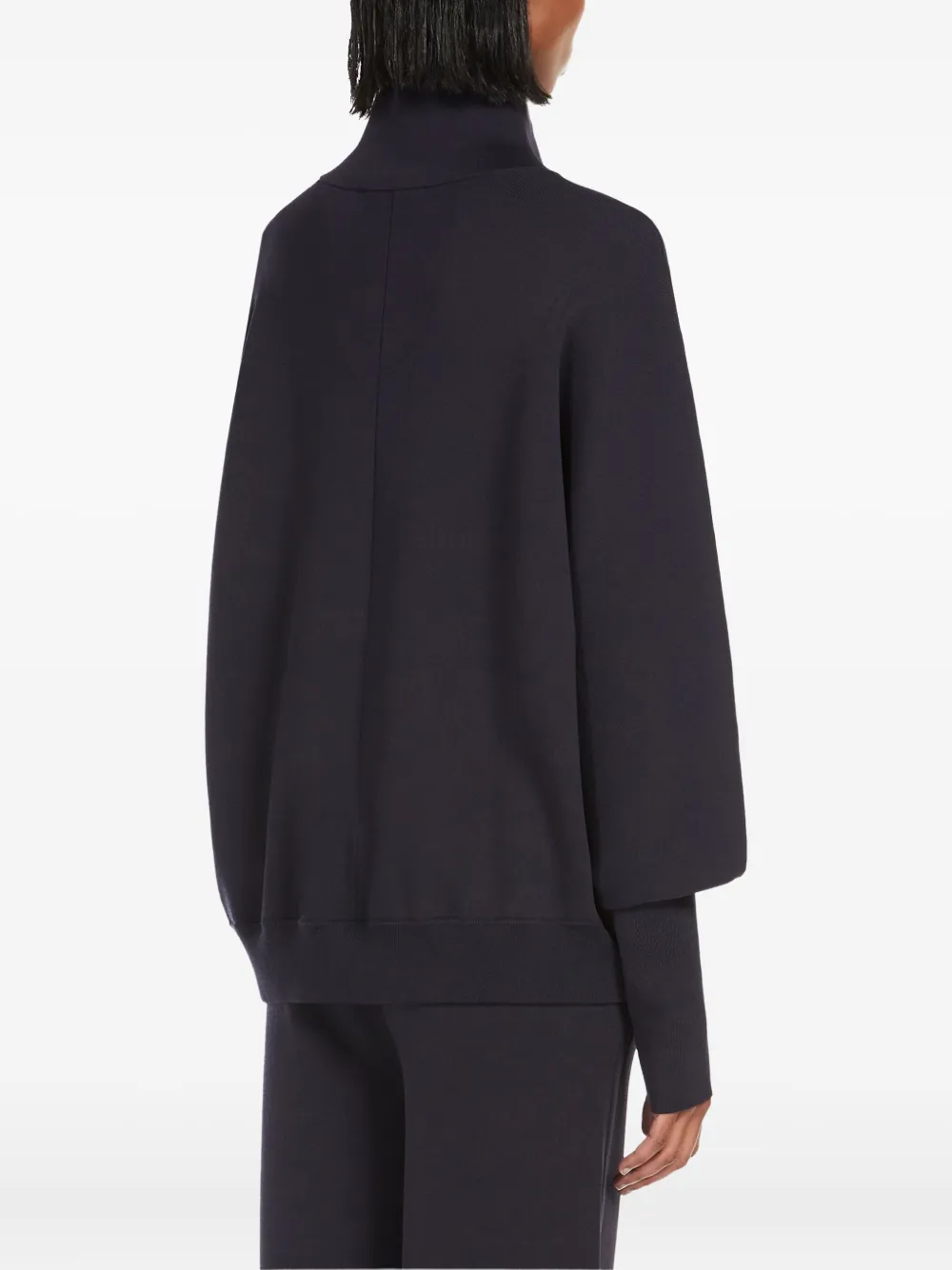 Max Mara Jack met hoge hals Zwart