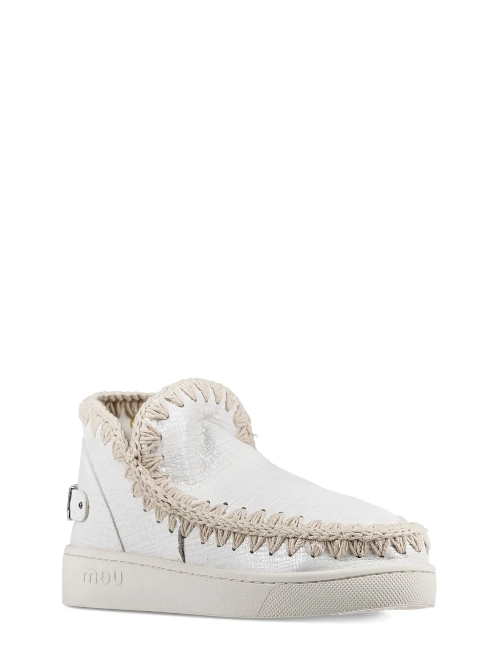 Mou braided slip-on sneakers White