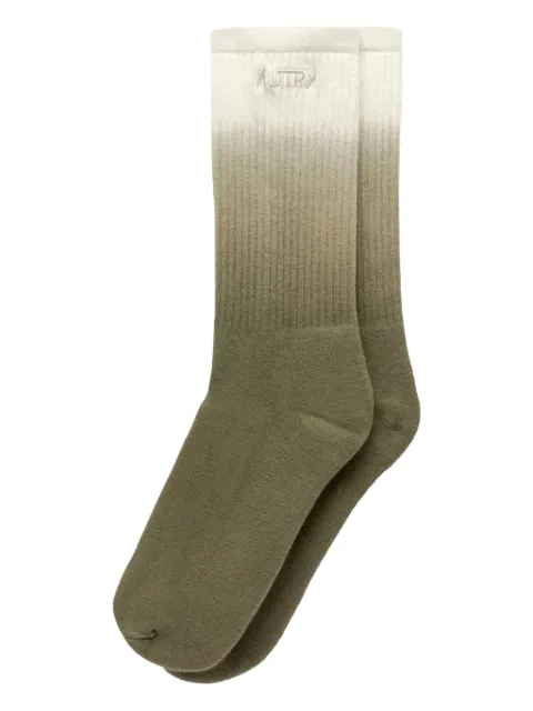 Autry ribbed ombré socks