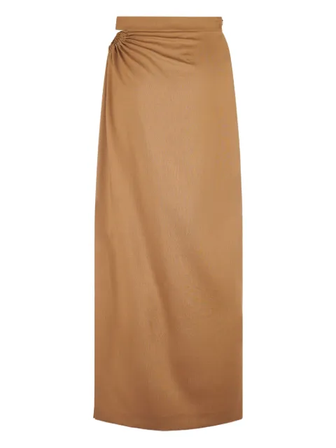 Max Mara gathered maxi skirt