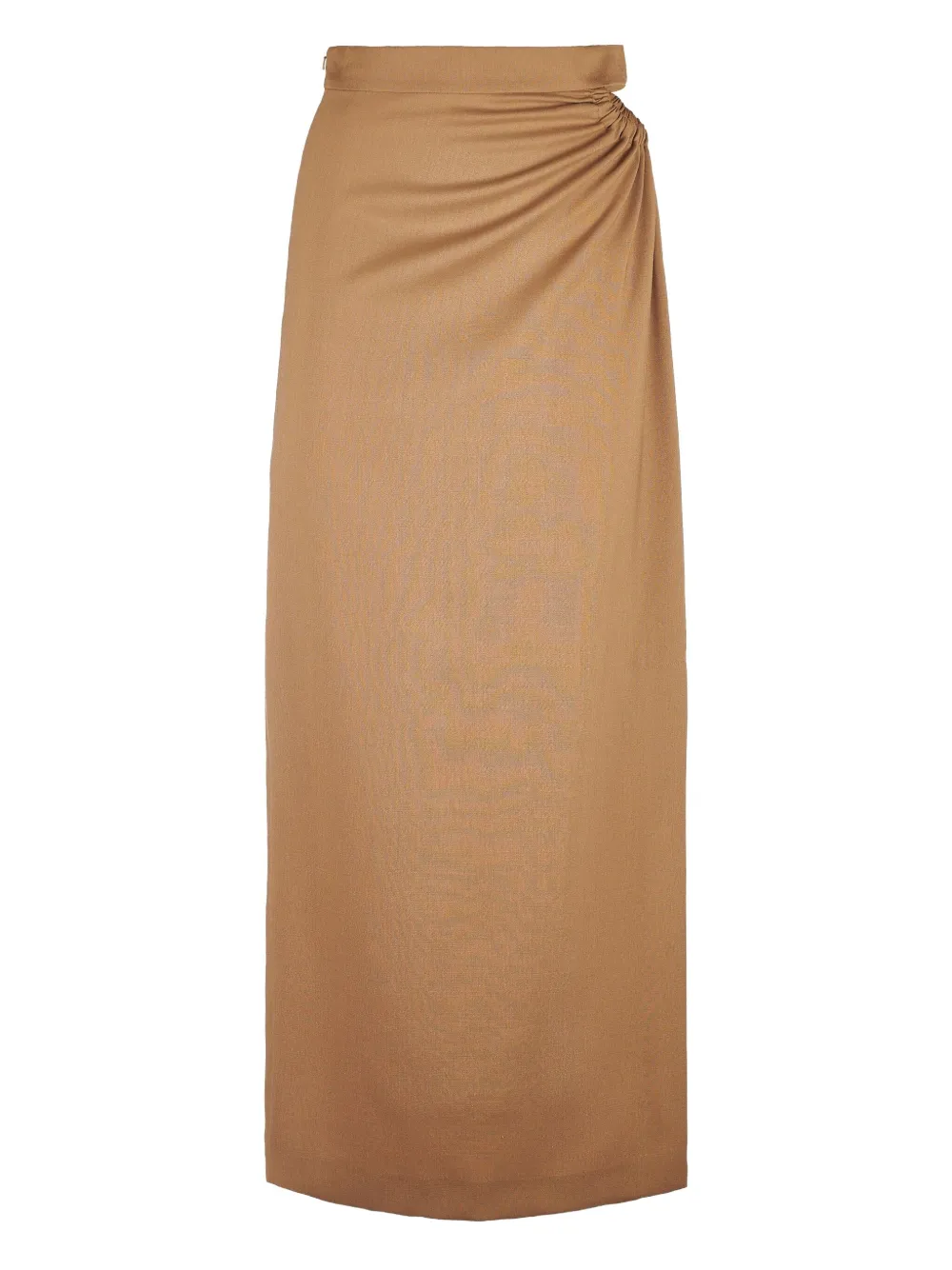 Max Mara Gesmockte maxi-rok - Bruin