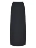 Max Mara side-slit skirt - Black
