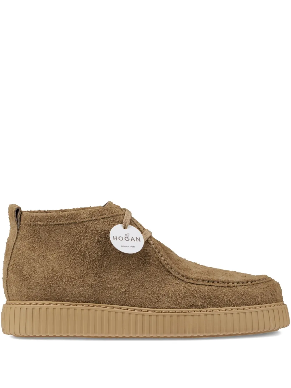 Hogan suede ankle boots Brown