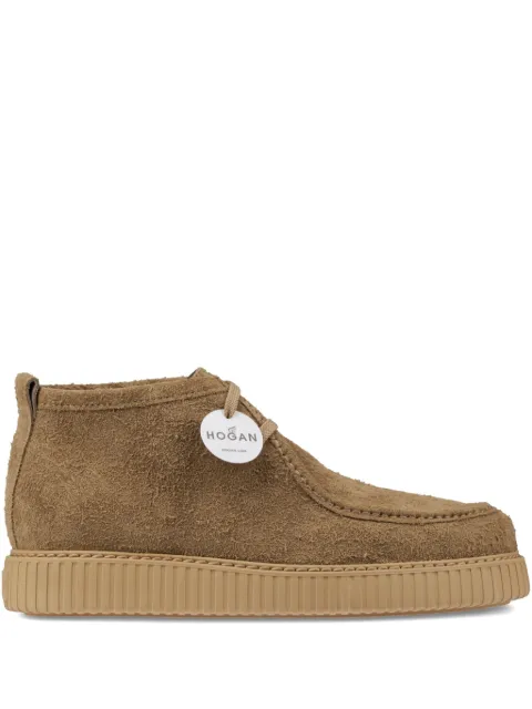 Hogan botines de ante con detalle de hebilla