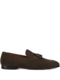Doucal's tassel-accented loafers - Brown