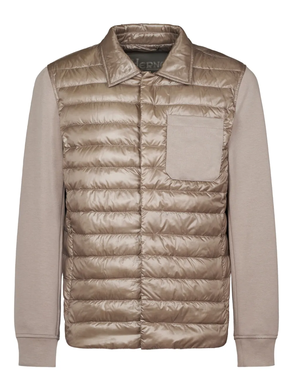 Herno quilted panelled jacket | Neutrals | Image 1