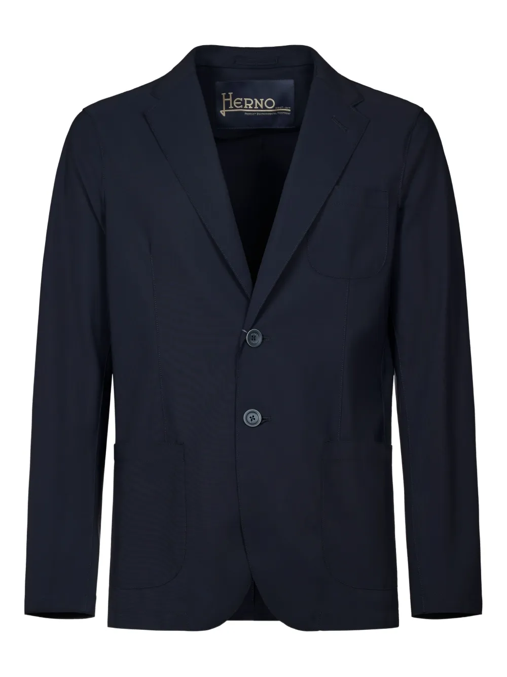 Herno single-breasted blazer | Blue | Image 1