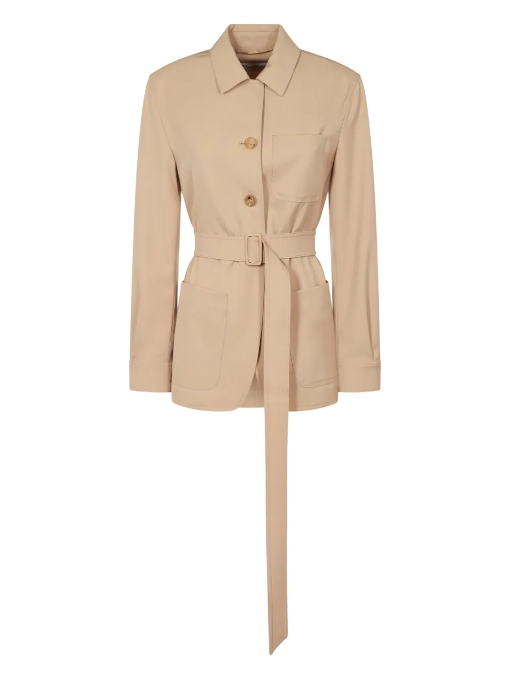 Max Mara belted utility jacket | Nude | Image 1