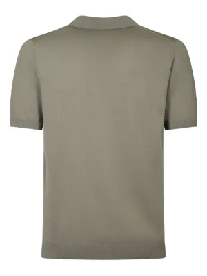 Tシャツ・カットソー ROBERTO COLLINA Knitted T-shirt Green MEN ROBERTO COLLINA WHITE COTTON T-SHIRT