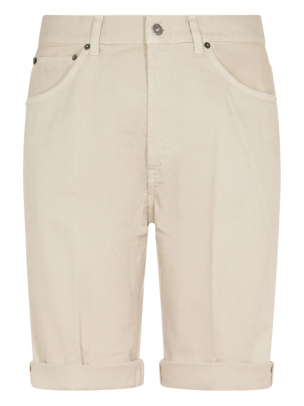 DONDUP rolled cuff shorts | Neutrals | Image 1