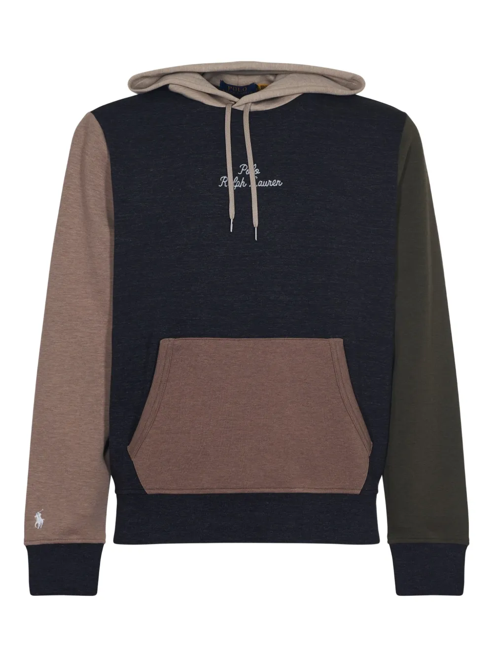 Polo Ralph Lauren Hoodie met colourblocking Zwart