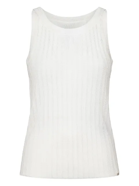 Herno ribbed sleeveless top