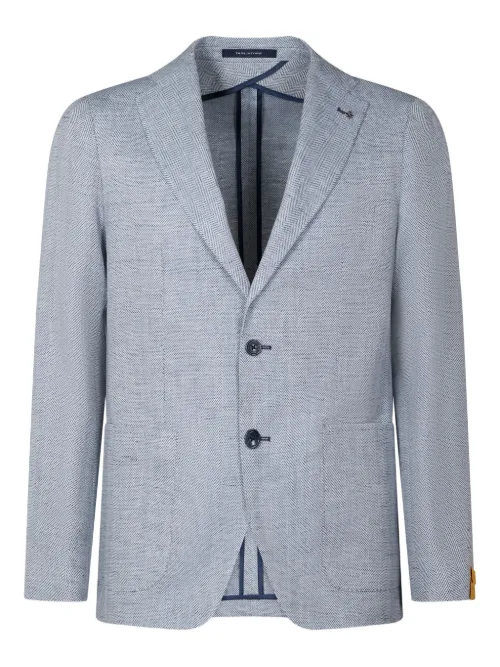 Blazer à chevrons - Tagliatore - Modalova