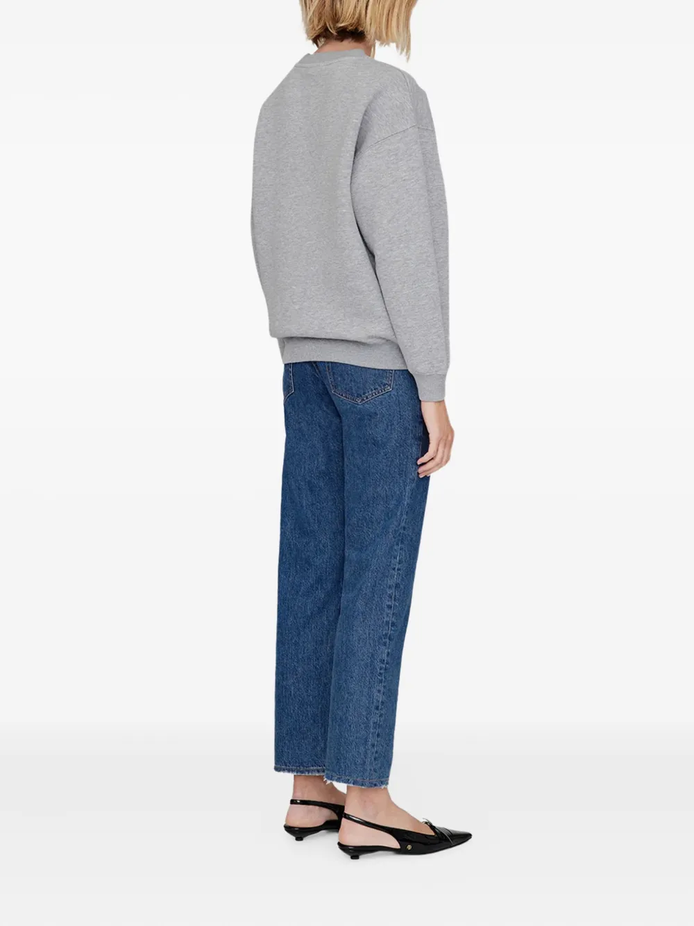 ANINE BING logo sweatshirt Grijs