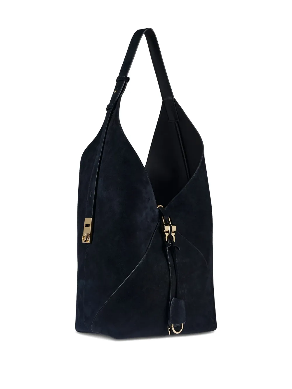 Ferragamo Soepelvallend tas Zwart