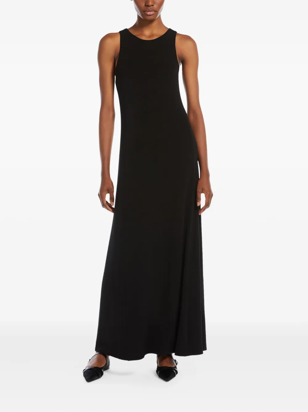 Max Mara Mouwloze jurk - Zwart