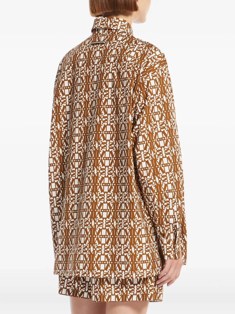 Max Mara geometric-print button-up shirt | Shirts | Image 2