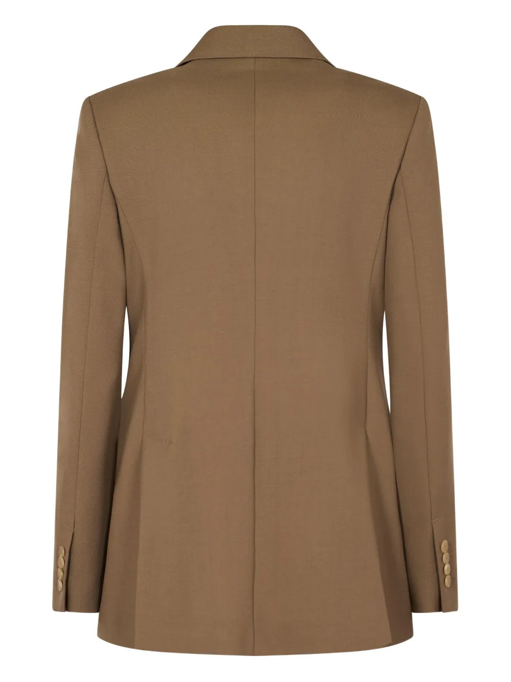 Max Mara peak-lapel double-breasted blazer Bruin
