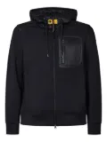 Parajumpers quilted-panel hooded jacket - Black