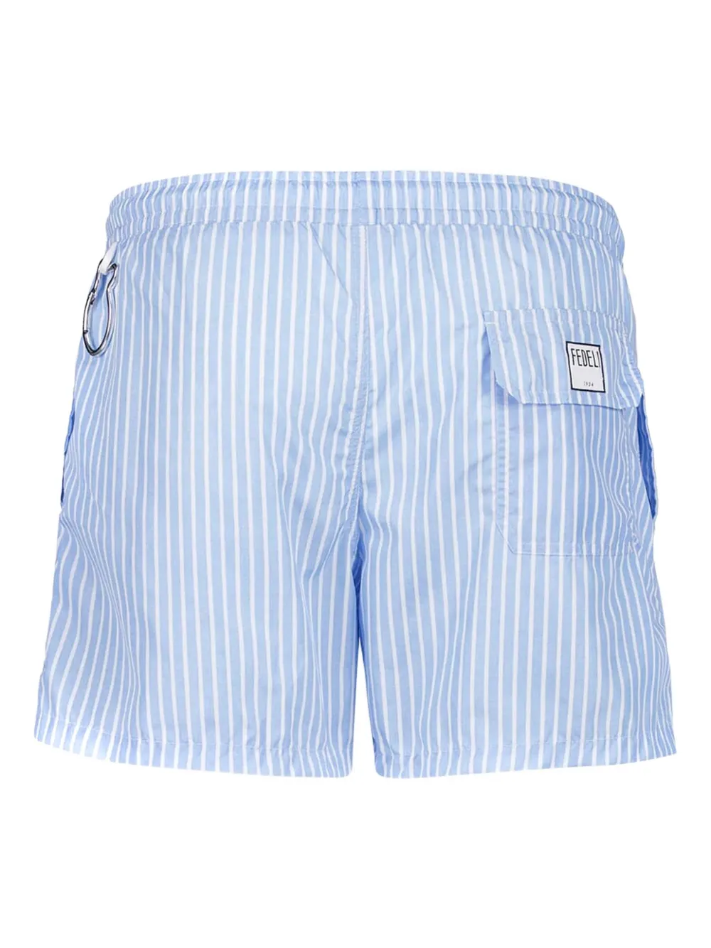 Fedeli Gestreepte zwembroek Blauw