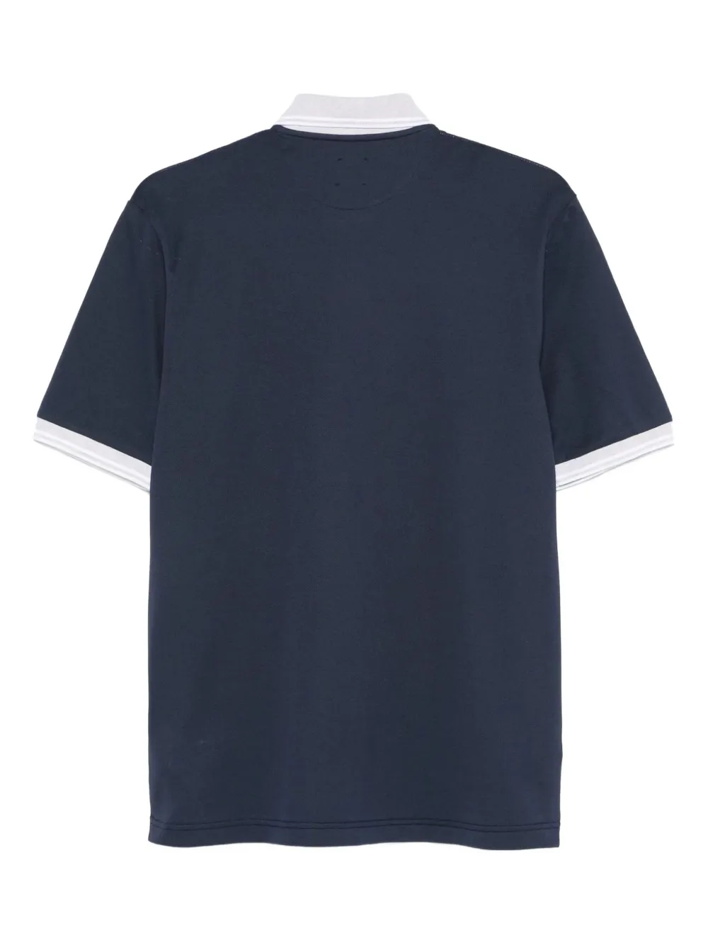 Eleventy cotton polo shirt - Blauw