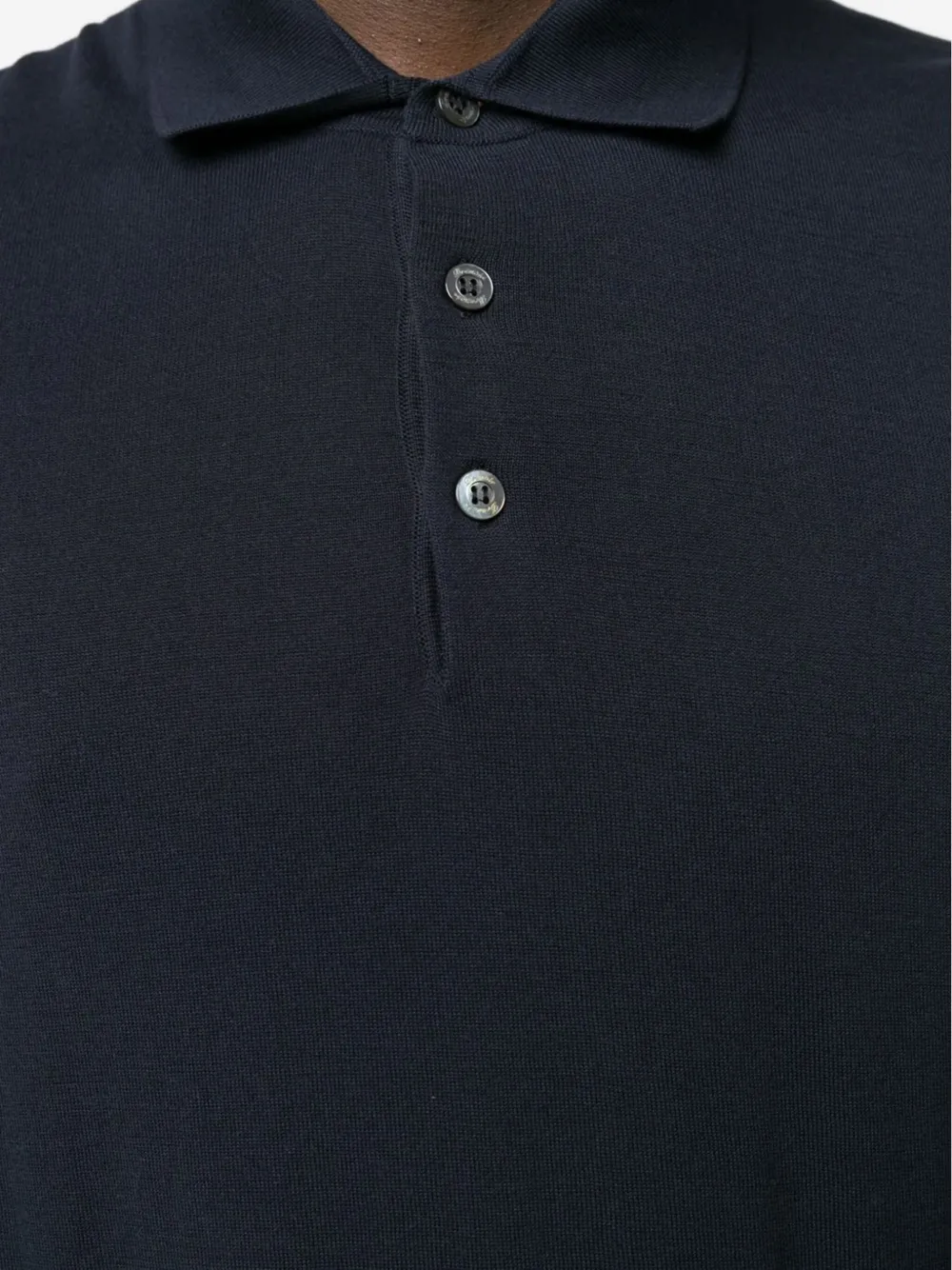 Drumohr Katoenen poloshirt Blauw
