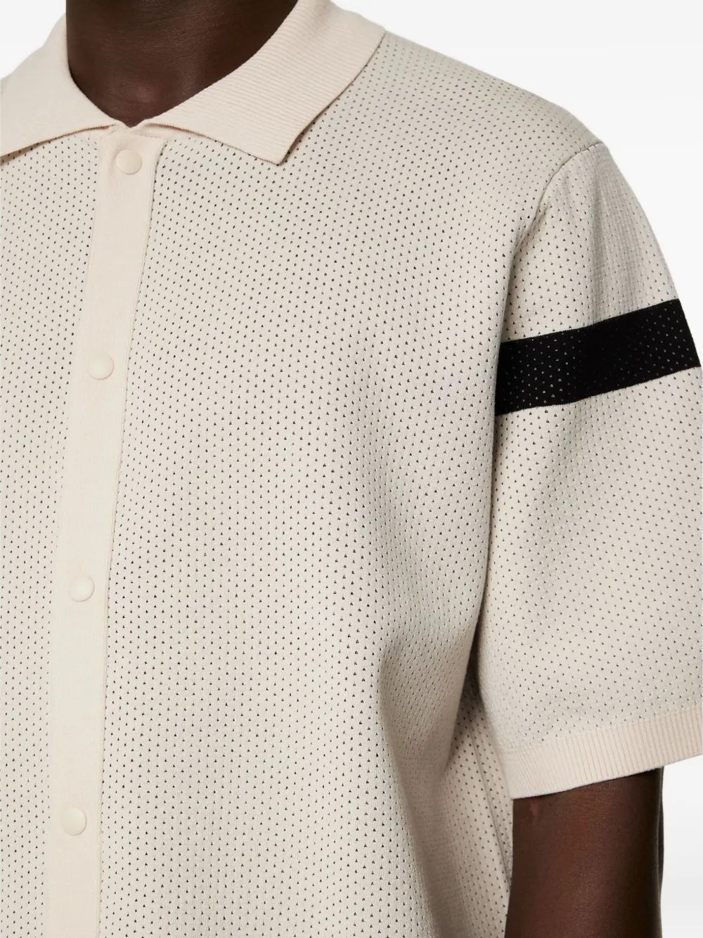 J.Lindeberg Overhemd met logo Beige