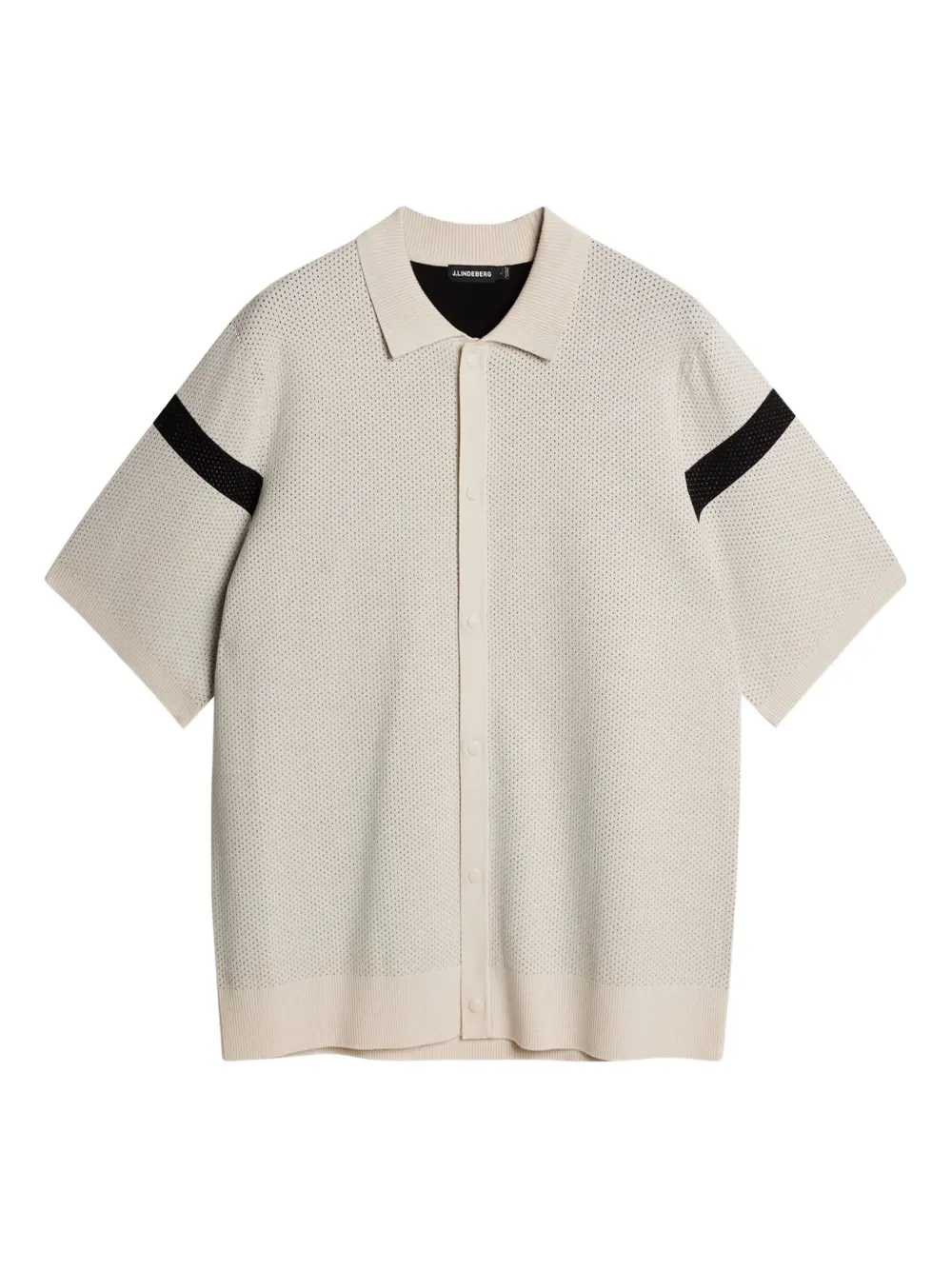 J.Lindeberg Overhemd met logo Beige