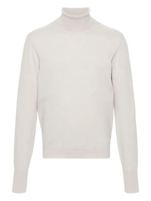 Drumohr roll-neck ribbed-cuff sweater