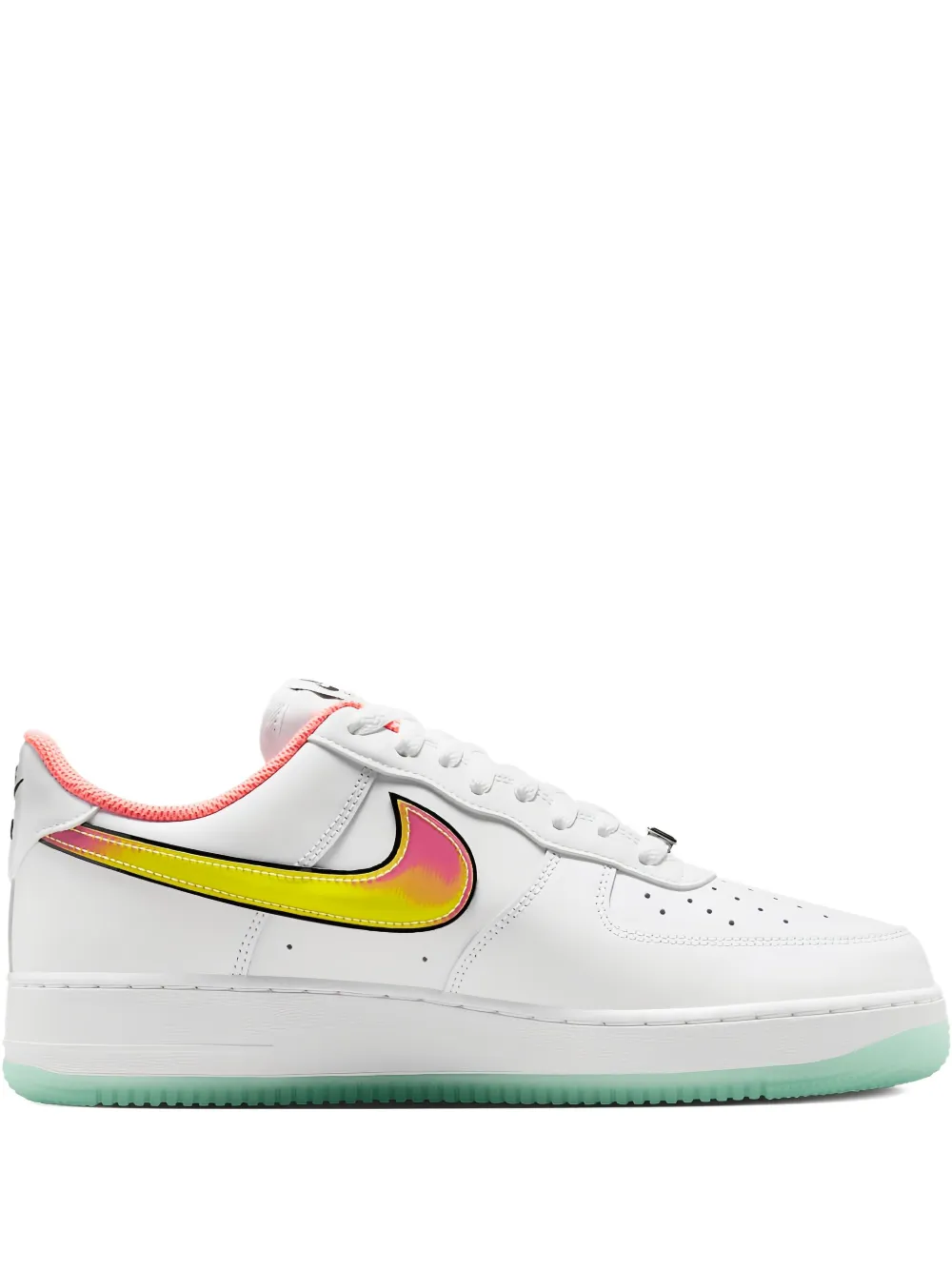 Nike iridescent-logo sneakers White