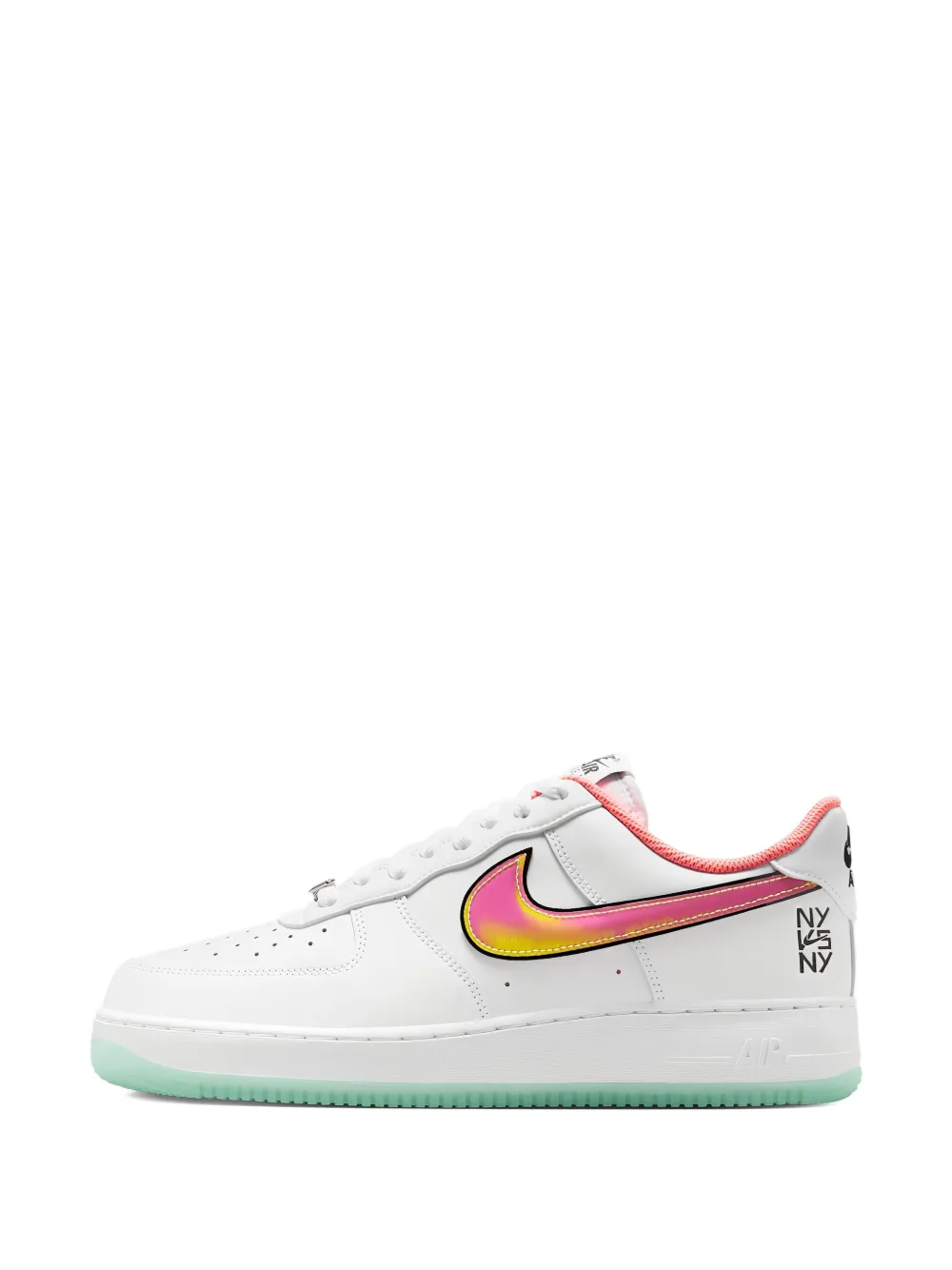 Nike iridescent-logo sneakers White